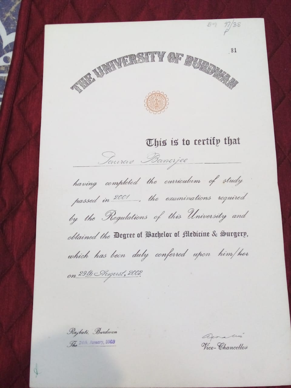 Certificate 2
